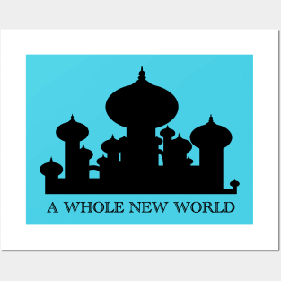 A Whole New World Castle Posters and Art